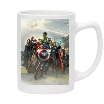 The Avengers (2012) 14oz White Statesman Mug