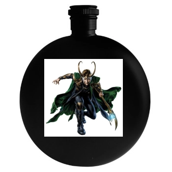 The Avengers (2012) Round Flask