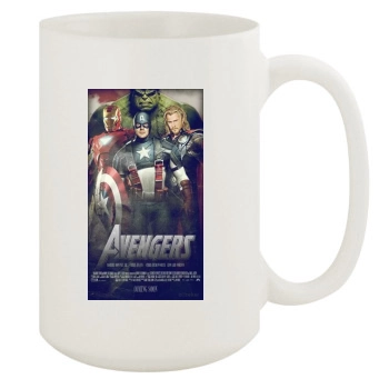 The Avengers (2012) 15oz White Mug