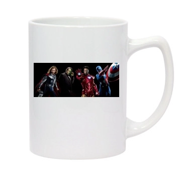 The Avengers (2012) 14oz White Statesman Mug