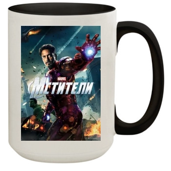 The Avengers (2012) 15oz Colored Inner & Handle Mug