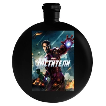 The Avengers (2012) Round Flask