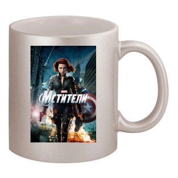 The Avengers (2012) 11oz Metallic Silver Mug