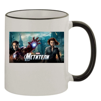 The Avengers (2012) 11oz Colored Rim & Handle Mug