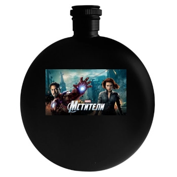 The Avengers (2012) Round Flask