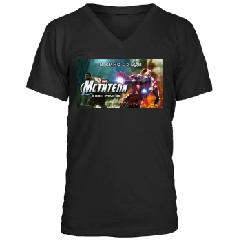 The Avengers (2012) Men's V-Neck T-Shirt