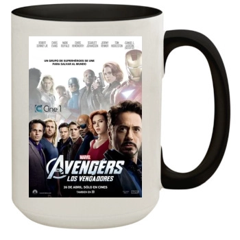 The Avengers (2012) 15oz Colored Inner & Handle Mug