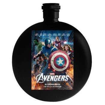 The Avengers (2012) Round Flask