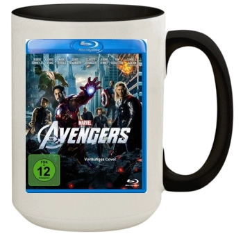 The Avengers (2012) 15oz Colored Inner & Handle Mug