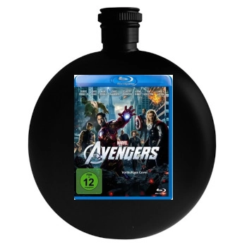 The Avengers (2012) Round Flask