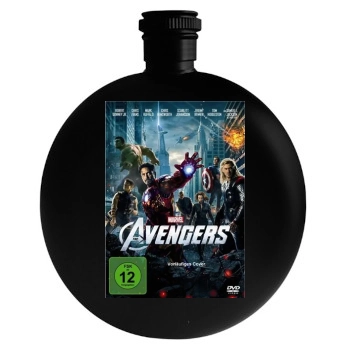 The Avengers (2012) Round Flask