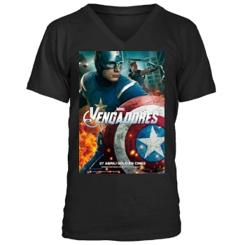 The Avengers (2012) Men's V-Neck T-Shirt