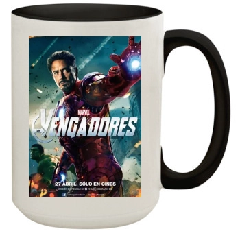 The Avengers (2012) 15oz Colored Inner & Handle Mug