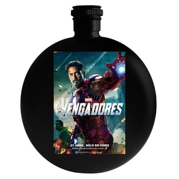 The Avengers (2012) Round Flask