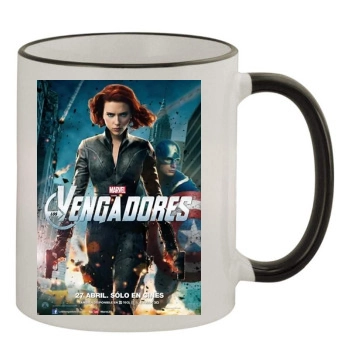 The Avengers (2012) 11oz Colored Rim & Handle Mug