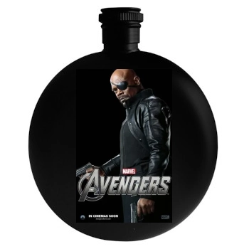 The Avengers (2012) Round Flask