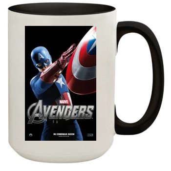 The Avengers (2012) 15oz Colored Inner & Handle Mug