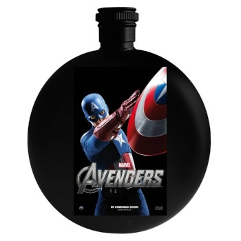 The Avengers (2012) Round Flask