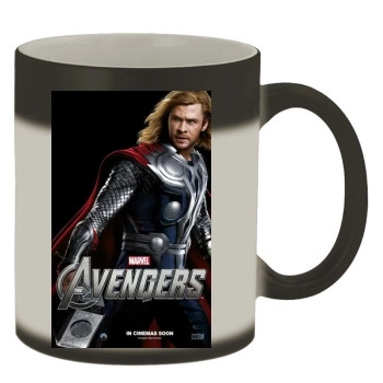 The Avengers (2012) Color Changing Mug