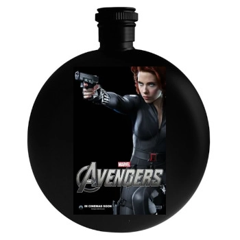 The Avengers (2012) Round Flask