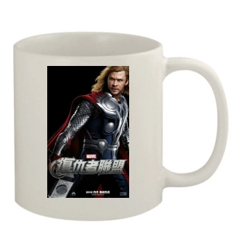 The Avengers (2012) 11oz White Mug