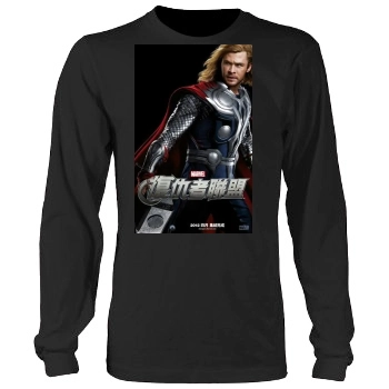 The Avengers (2012) Men's Heavy Long Sleeve TShirt