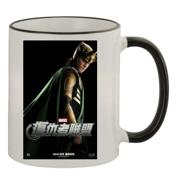 The Avengers (2012) 11oz Colored Rim & Handle Mug