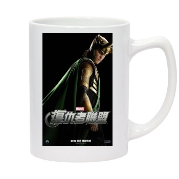 The Avengers (2012) 14oz White Statesman Mug