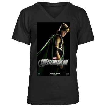 The Avengers (2012) Men's V-Neck T-Shirt