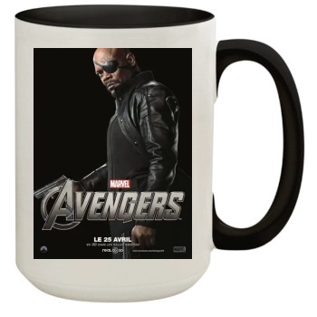 The Avengers (2012) 15oz Colored Inner & Handle Mug