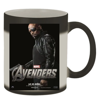 The Avengers (2012) Color Changing Mug