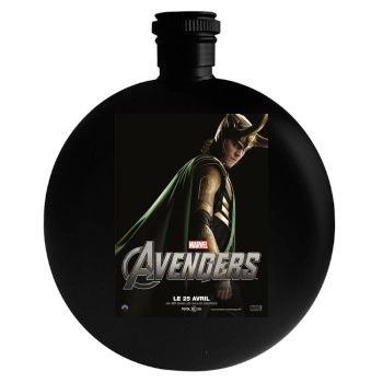 The Avengers (2012) Round Flask