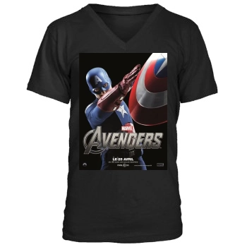 The Avengers (2012) Men's V-Neck T-Shirt