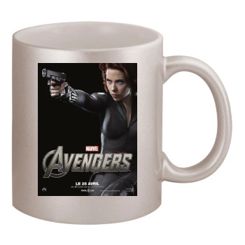 The Avengers (2012) 11oz Metallic Silver Mug