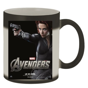 The Avengers (2012) Color Changing Mug