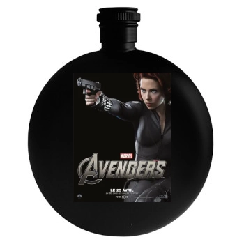 The Avengers (2012) Round Flask