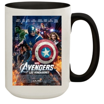 The Avengers (2012) 15oz Colored Inner & Handle Mug