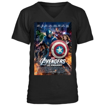 The Avengers (2012) Men's V-Neck T-Shirt