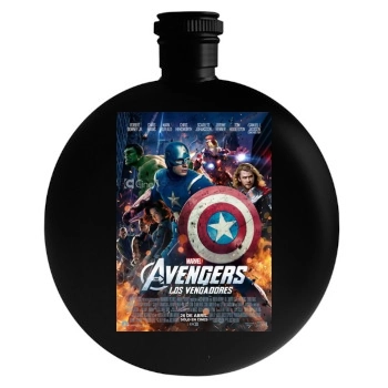 The Avengers (2012) Round Flask