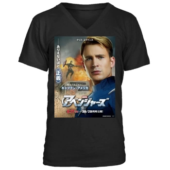 The Avengers (2012) Men's V-Neck T-Shirt