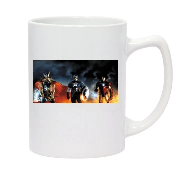 The Avengers (2012) 14oz White Statesman Mug