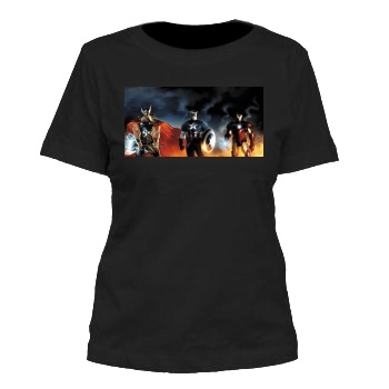 The Avengers (2012) Women's Cut T-Shirt