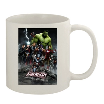 The Avengers (2012) 11oz White Mug