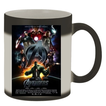 The Avengers (2012) Color Changing Mug