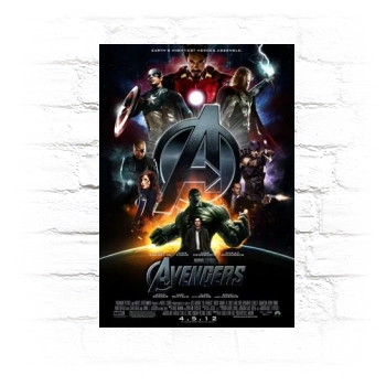 The Avengers (2012) Metal Wall Art