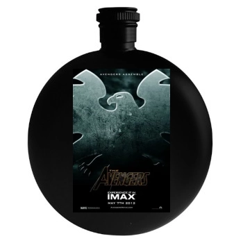 The Avengers (2012) Round Flask