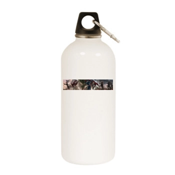 The Avengers (2012) White Water Bottle With Carabiner