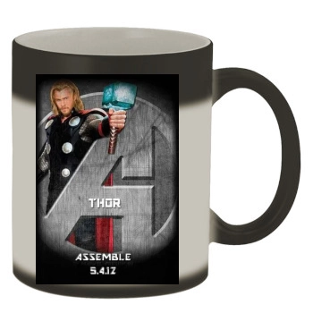 The Avengers (2012) Color Changing Mug