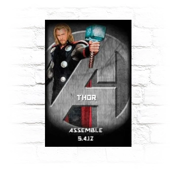 The Avengers (2012) Metal Wall Art