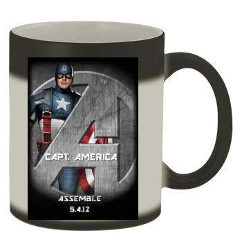 The Avengers (2012) Color Changing Mug